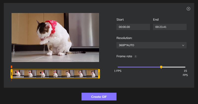 Free MOV to GIF Online Converter