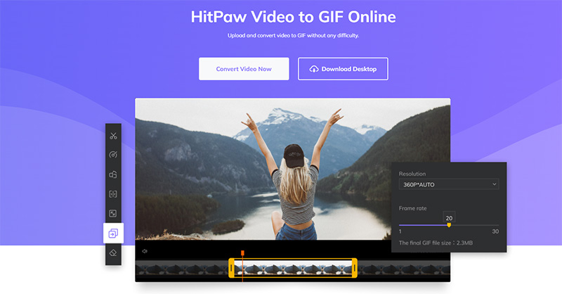 Free MOV to GIF Online Converter