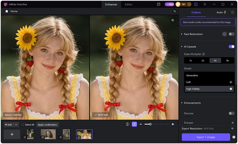 hitpaw fotorpea batch processing