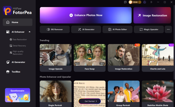 Select the Magic Upscaler