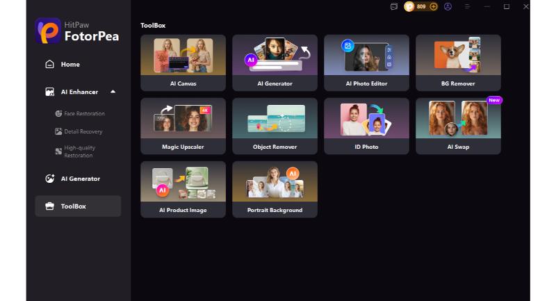 select face swap tool