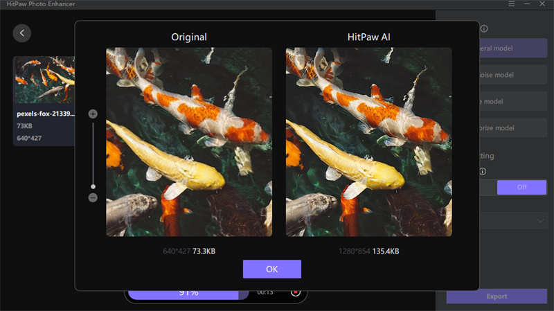 HitPaw Video Enhancer 1.6.1 download the new version