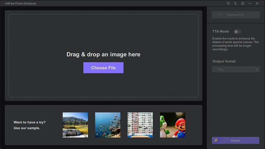 최고의 광증강제 - HitPaw FotorPea