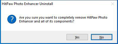 uninstall hitpaw screen recorder