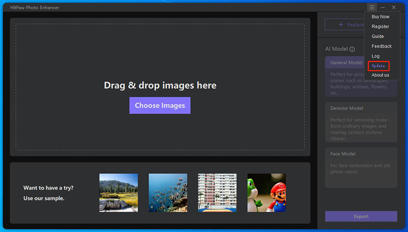 hitpaw screen recorder home interface