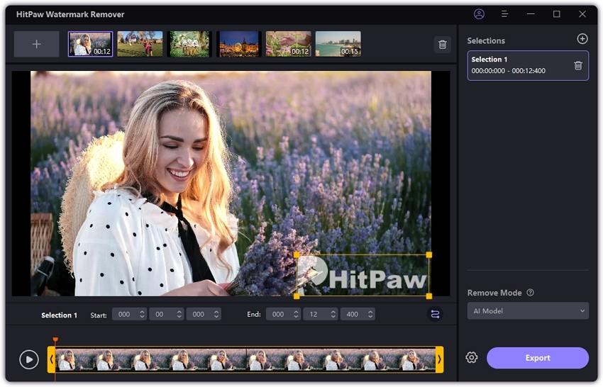 HitPaw Video Editor free instals