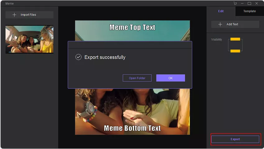 meme export