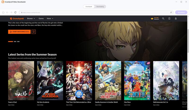 crunchyroll ウェブプレーヤー