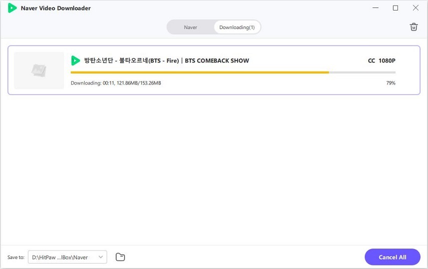 downloading naver videos