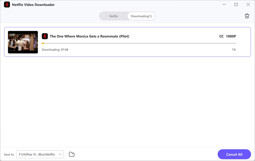 movie downloading process