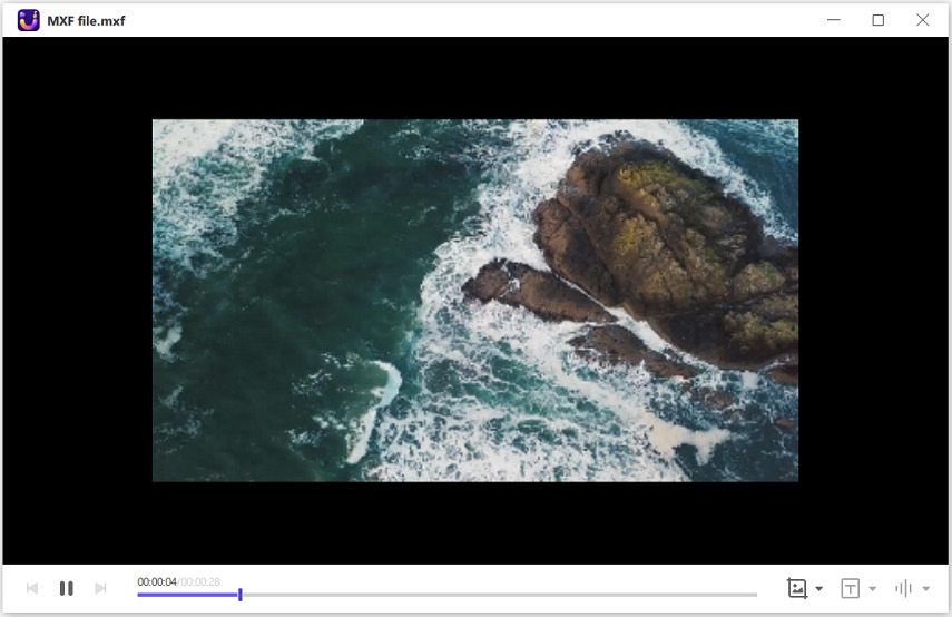 hitpaw mxf datei player
