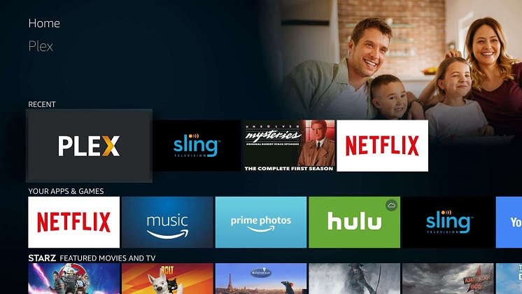 plex auf fire tv installieren