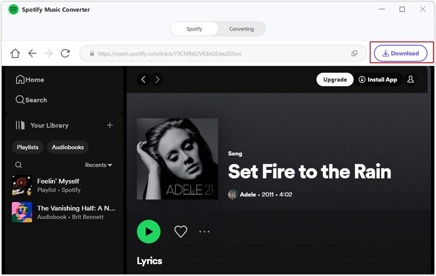 télécharger chanson Spotify