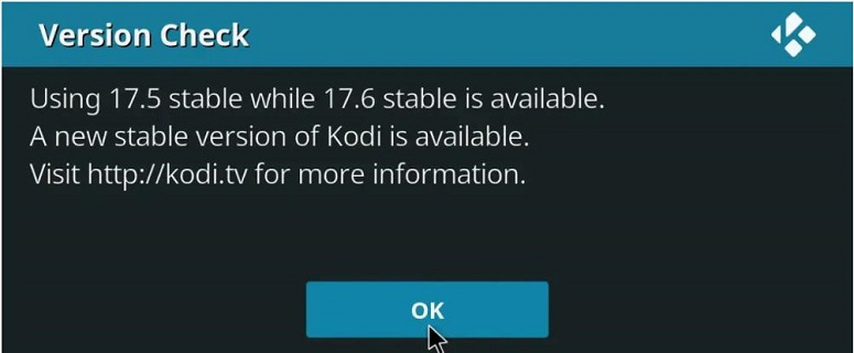 update add-on and kodi