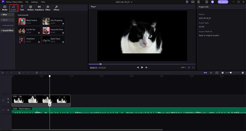 uso de hitpaw para editar tus videos de personajes de anime con máscara