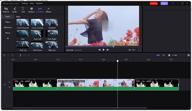 ajouter des transitions