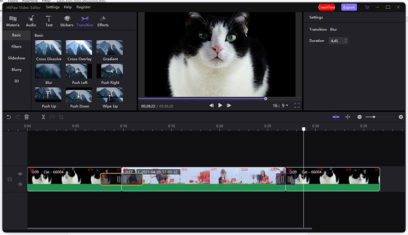 supprimer les transitions