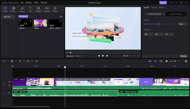 free for ios instal HitPaw Video Editor