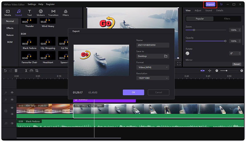 davinci resolve how to export as mp4