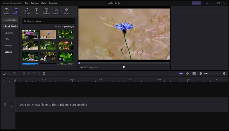 free download HitPaw Video Editor