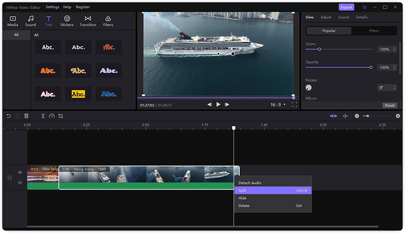 movavi video editor 16