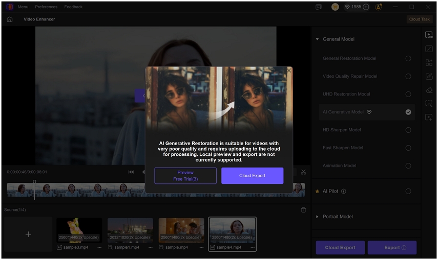 hitpaw vikpea ai generative model preview