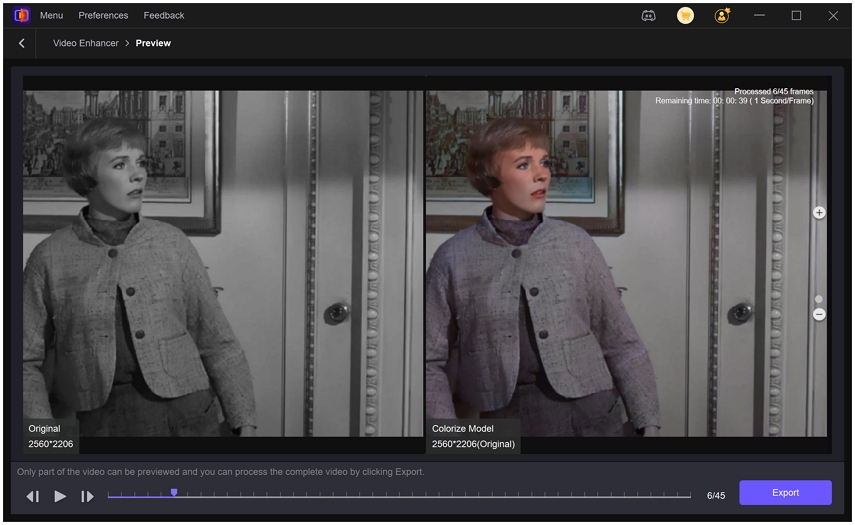 preview enhanced video