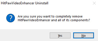 uninstall hitpaw screen recorder
