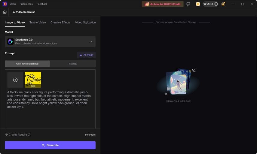enter barbie ai video prompt