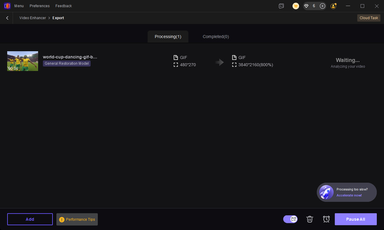 export the improved gif result