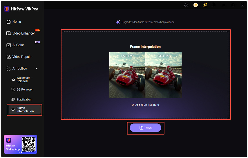 import video to frame interpolation