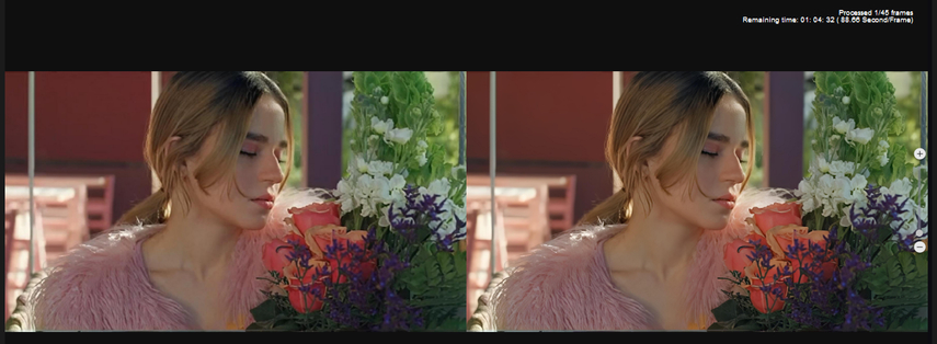 preview and export the video