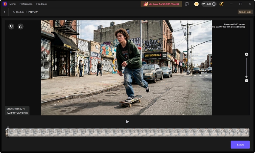 preview slow motion effects