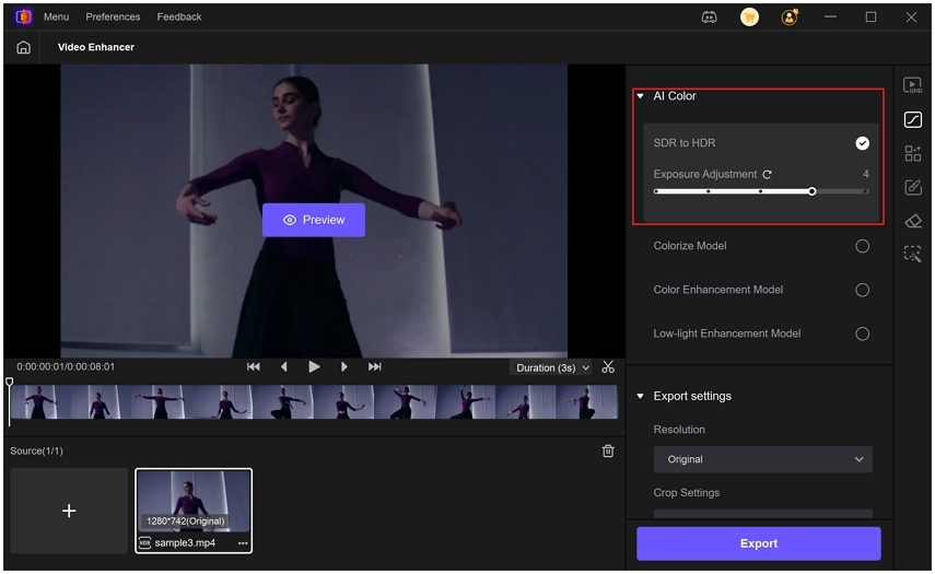 HitPaw Vikepea SDR to HDR