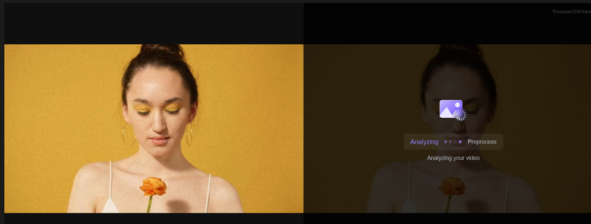 Adjust resolution parameters to upscale video definition