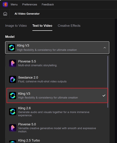 HitPaw VikPea AI Video Model
