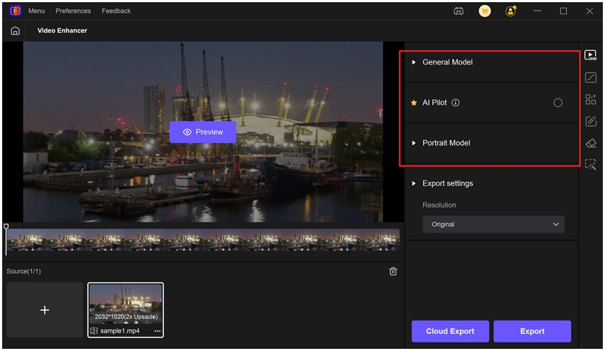 select ai model