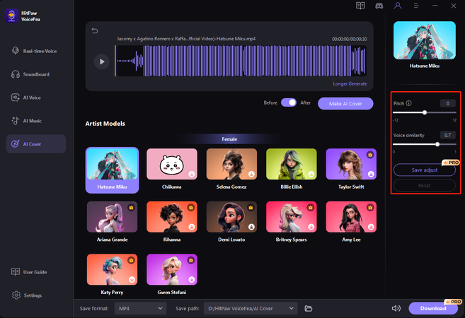 adjust sound settings