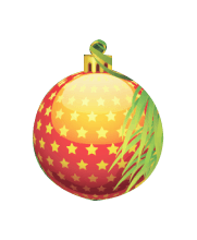 Christmas star ball