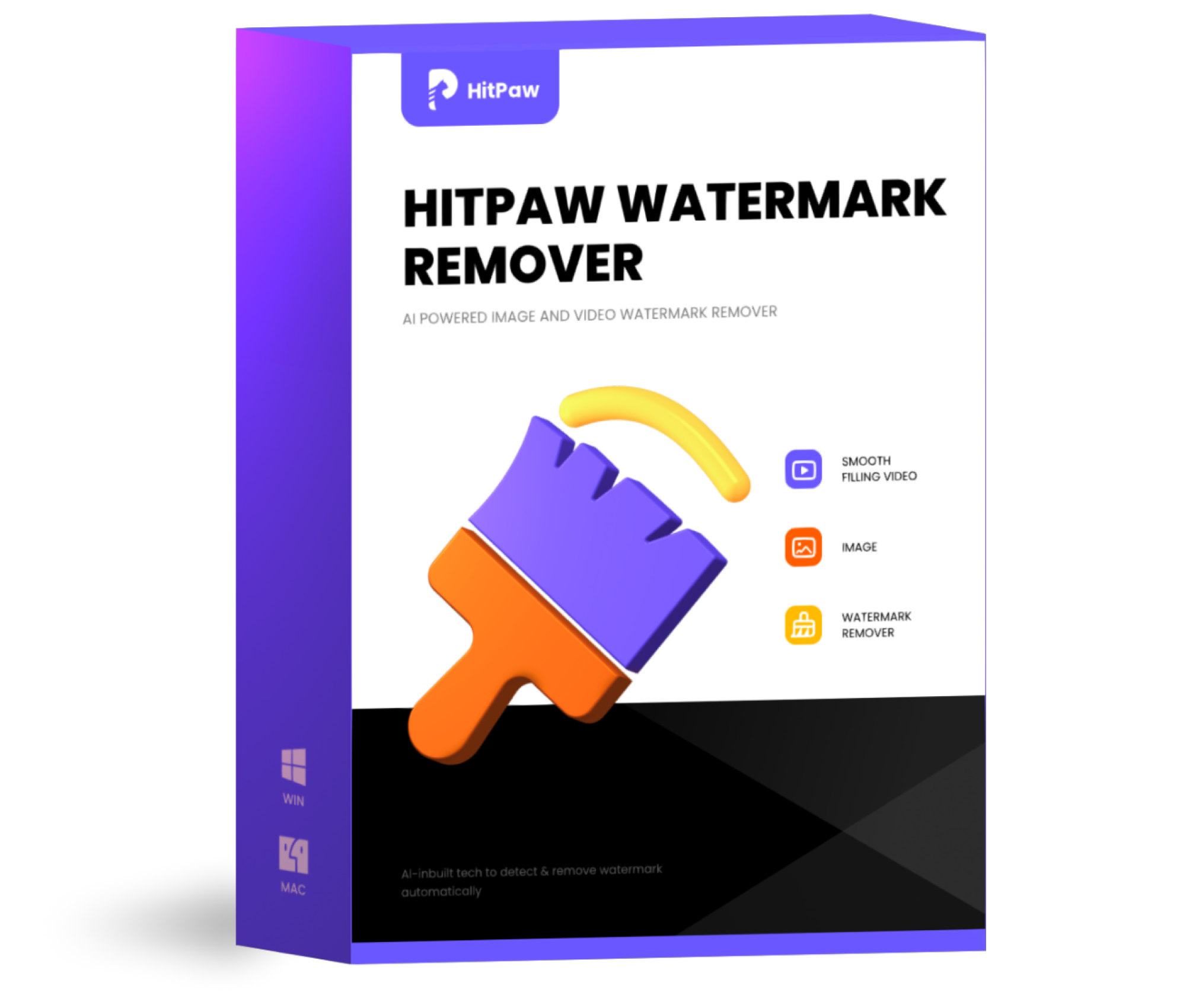 使用 HitPaw 在線水印移除器桌面版 