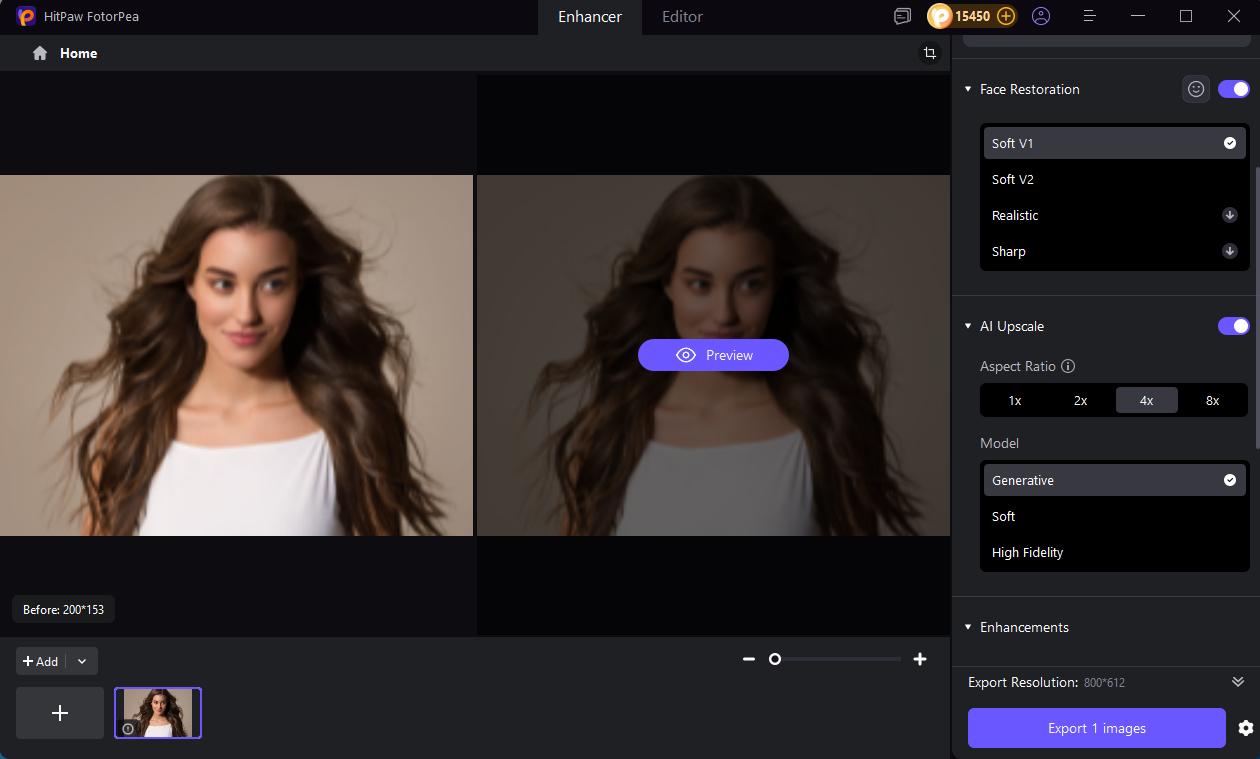 ai image quality enhancer