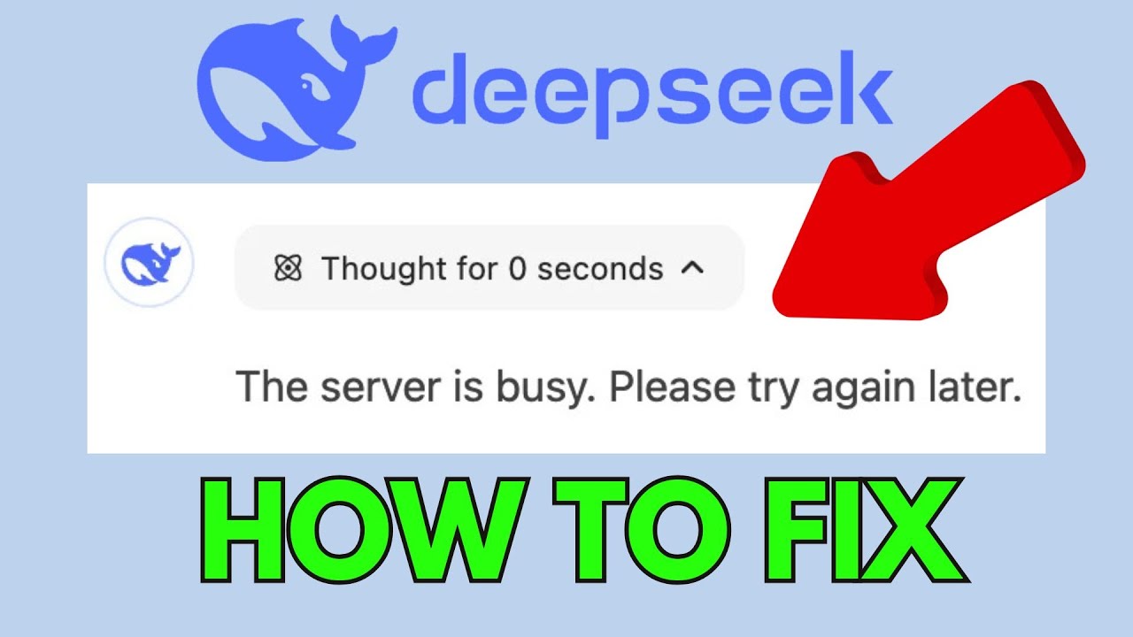 DeepSeek server busy