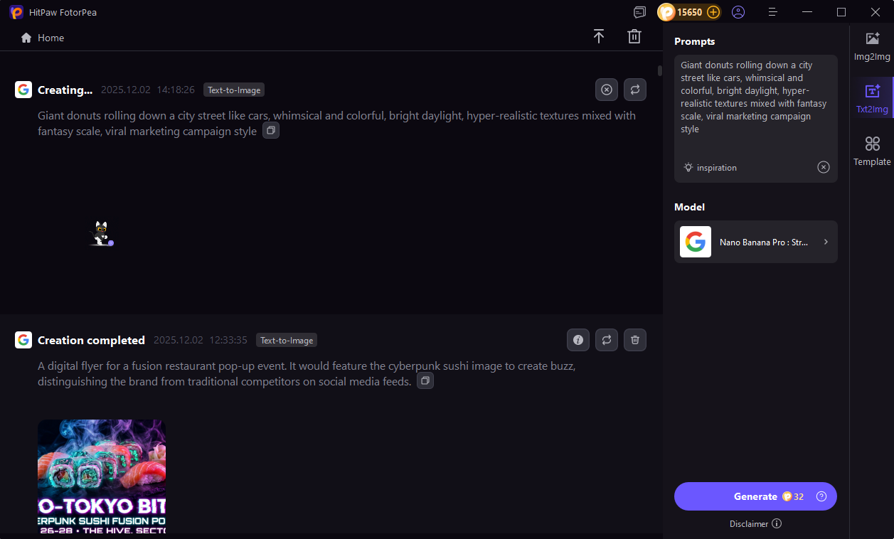 나노 바나나 프로 프롬프트 입력