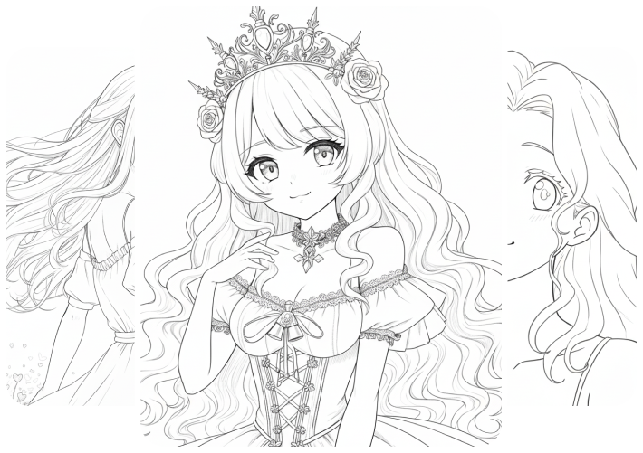 hitpaw header ai anime hair curl image