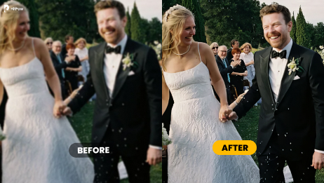 hitpaw enhance wedding photo