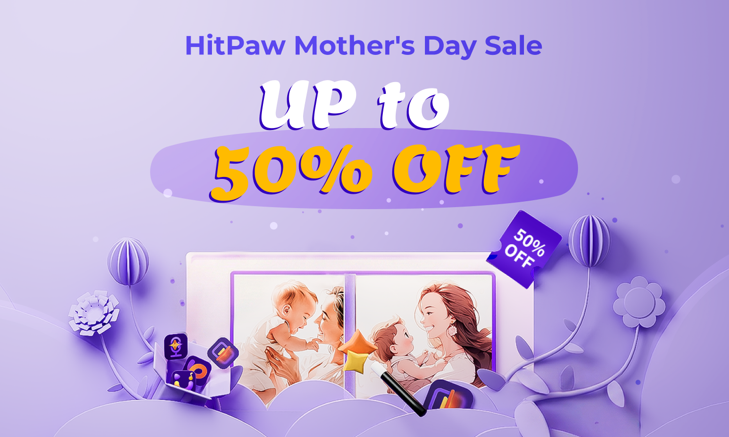 hitpaw mother's day event