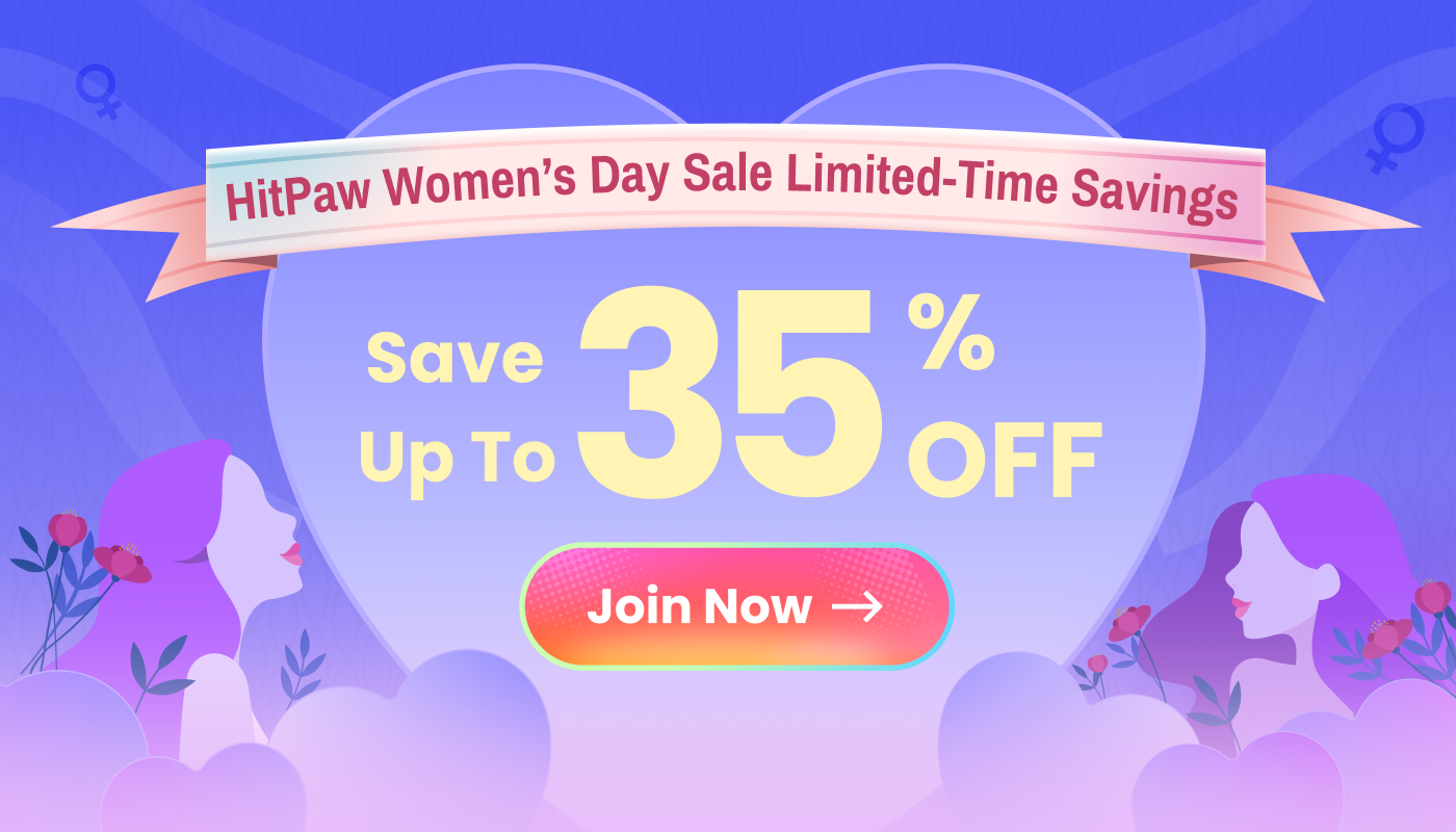 hitpaw women'day sale