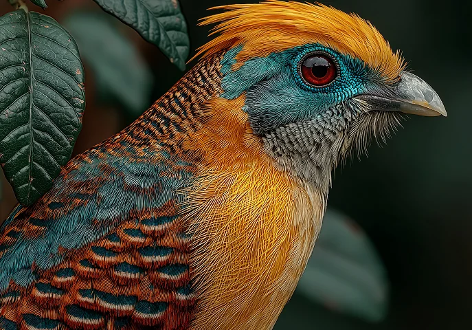 Enhance blurry bird image with HitPaw Enhancer API