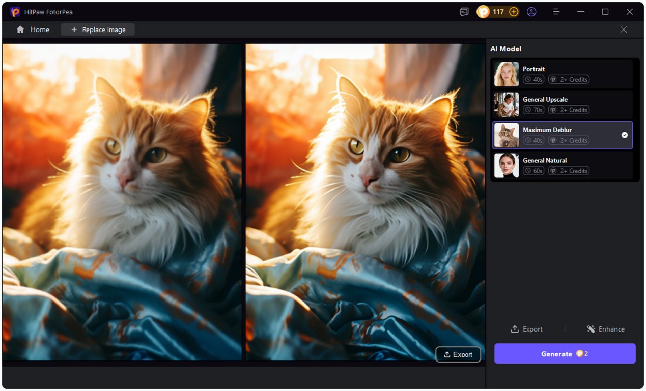 maximum deblur animals