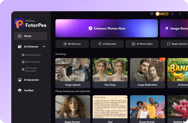 upload your photo to improve quality